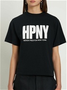 HERON PRESTON - Hpny Cotton Blend Jersey T-shirt