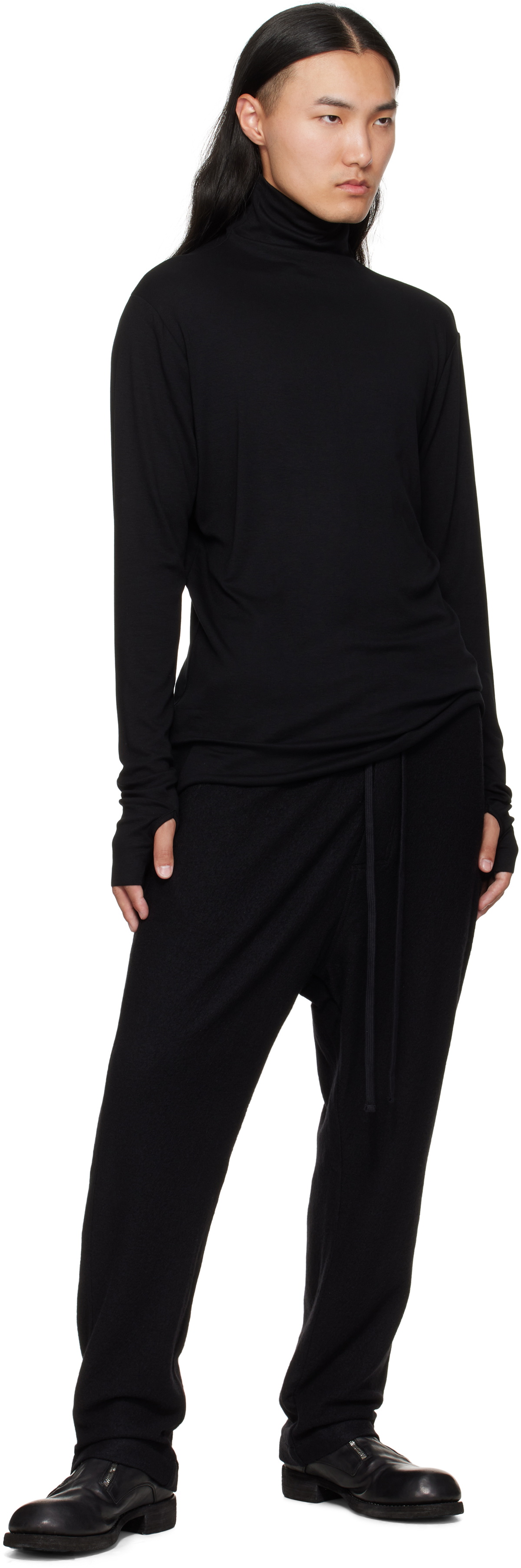 thom/krom Black M TS 891 Turtleneck