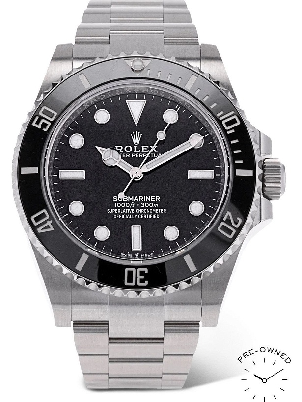 Photo: ROLEX - Pre-Owned 2021 Submariner Automatic 41mm Oystersteel Watch, Ref No. 124060