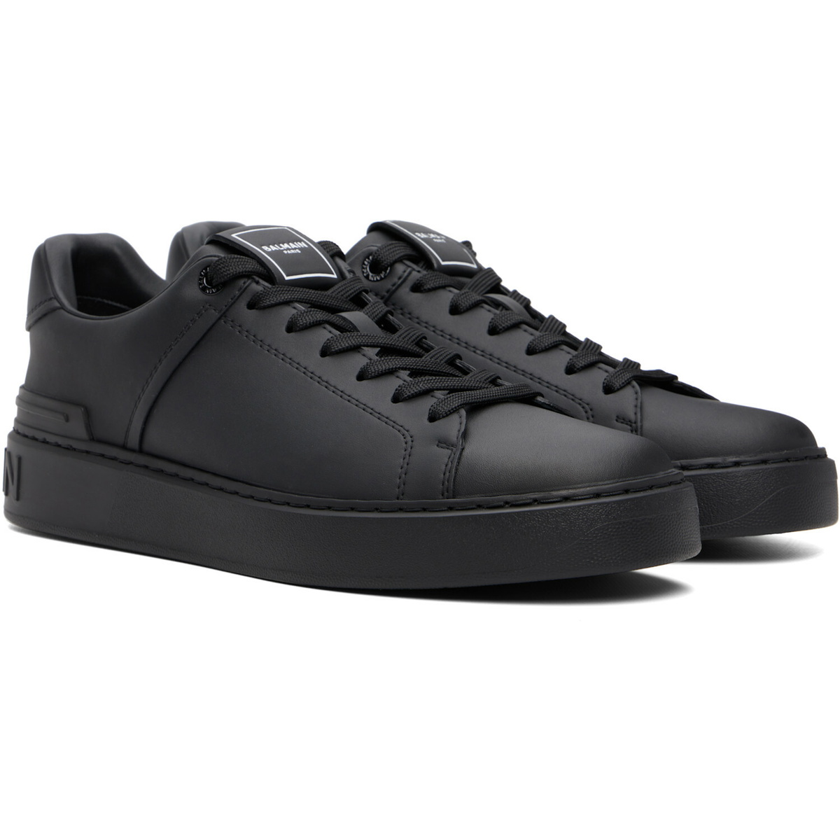 BALMAIN Black B-Corp Sneakers