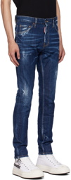 Dsquared2 Blue Sexy Dean Jeans
