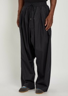 Vivienne Westwood Balloon-leg Cotton-poplin Trousers Black