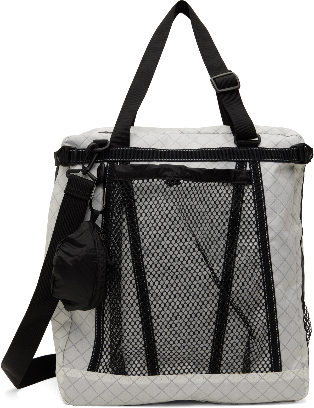 and wander Off-White Ecopak 30L 3Way Tote and Wander