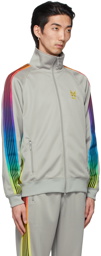 Needles Grey AWGE Edition Rainbow Track Jacket