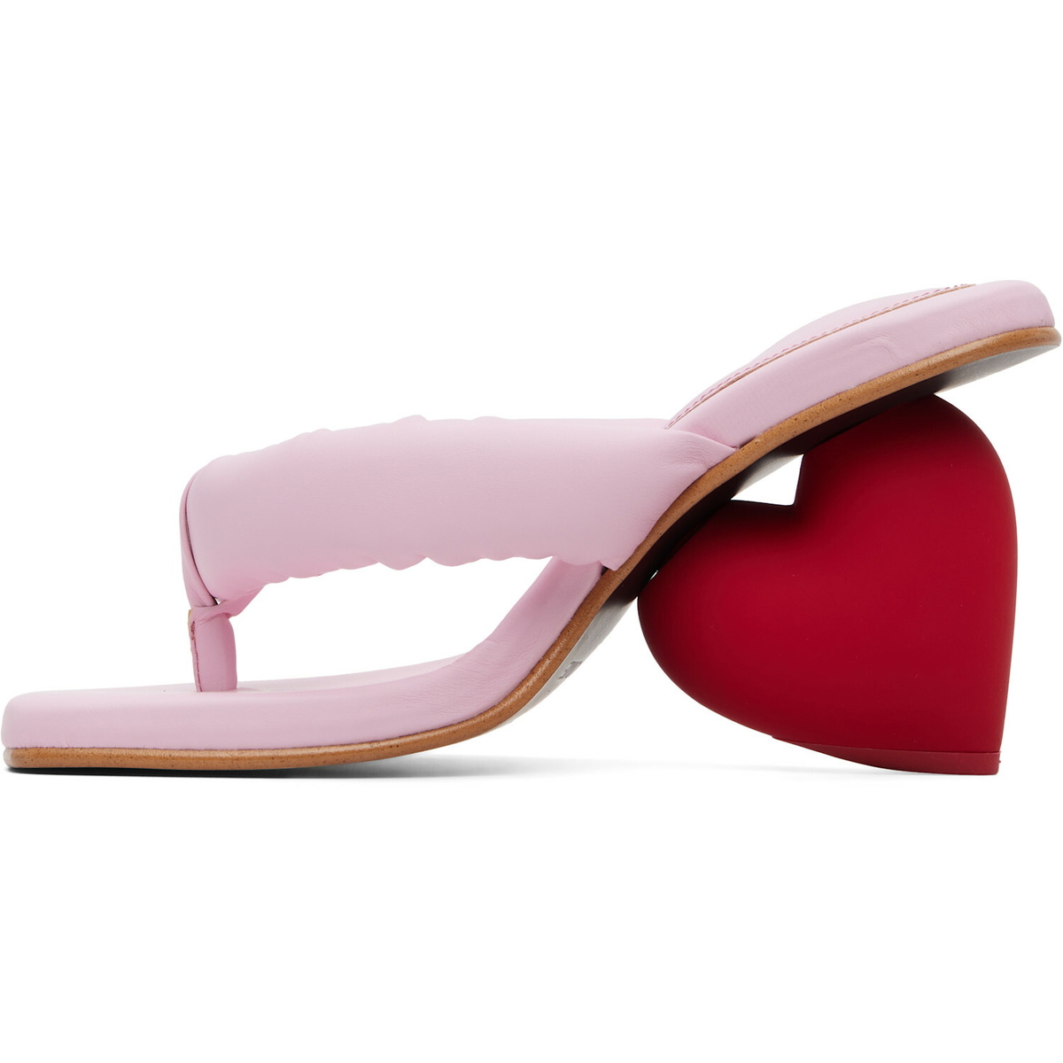 YUME YUME Pink Love Mule Heeled Sandals