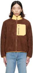 Madhappy Brown Full Zip Jacket