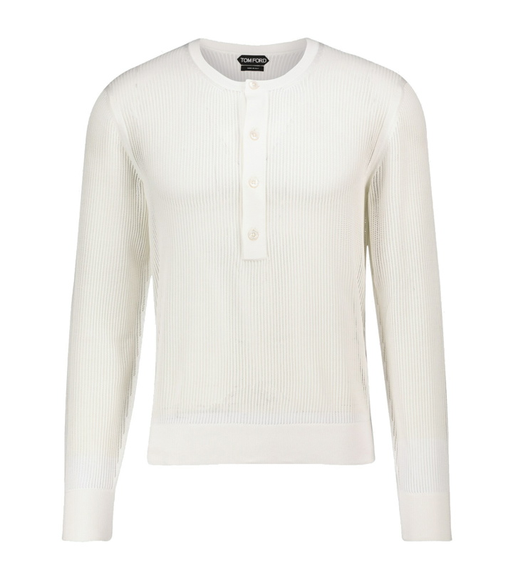 Photo: Tom Ford - Cotton and silk-blend sweater