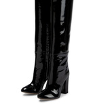 Giambattista Valli - Suede-trimmed PVC knee-high boots