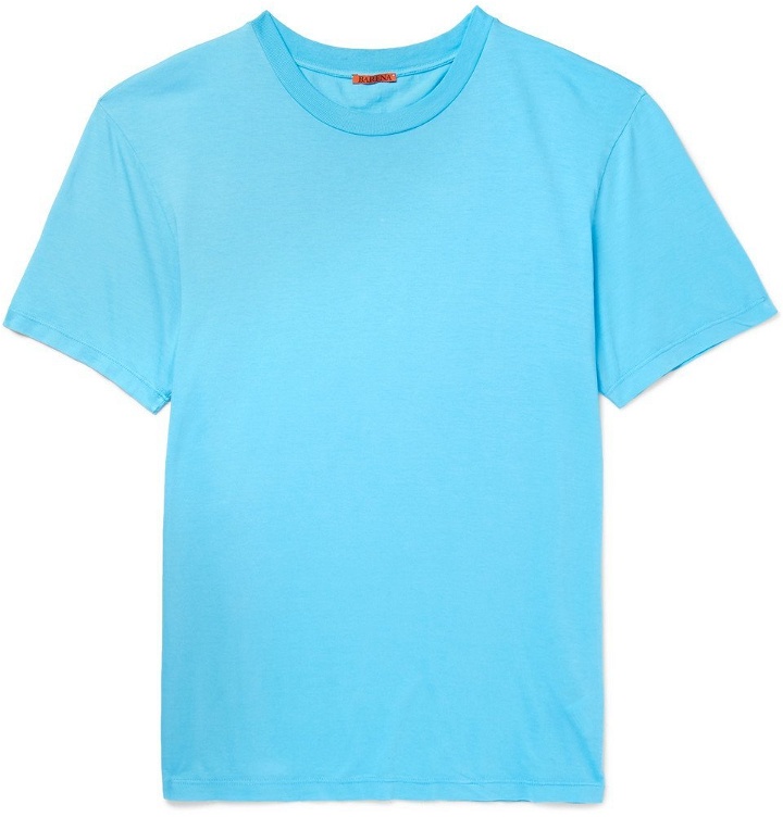Photo: Barena - Cotton-Jersey T-Shirt - Men - Turquoise