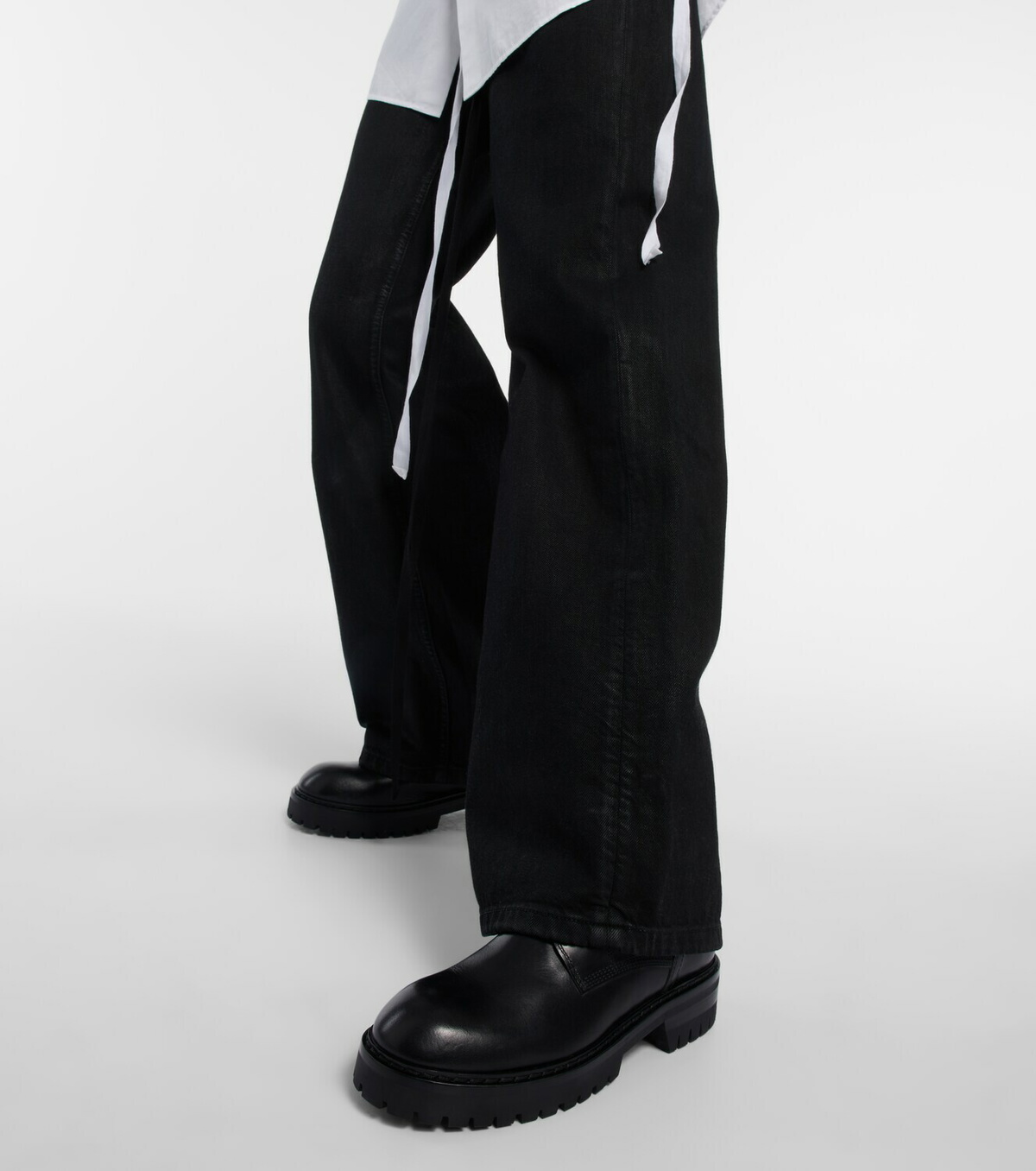 Ann Demeulemeester - Alec leather ankle boots Ann Demeulemeester