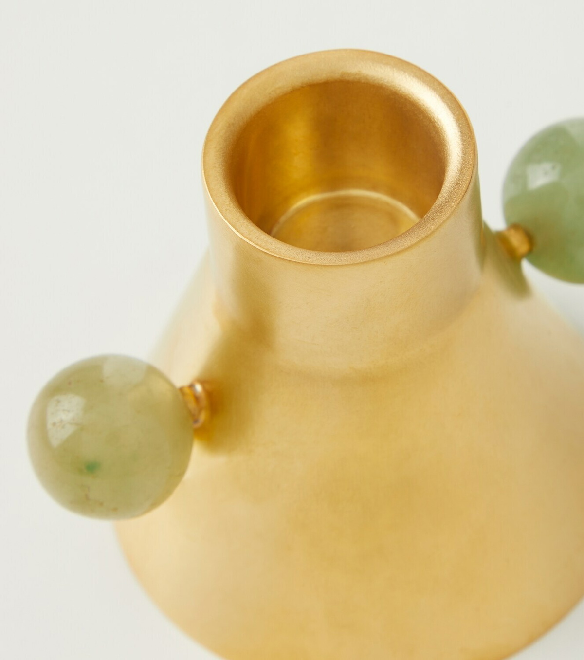 Natalia Criado Gold-plated candle holder