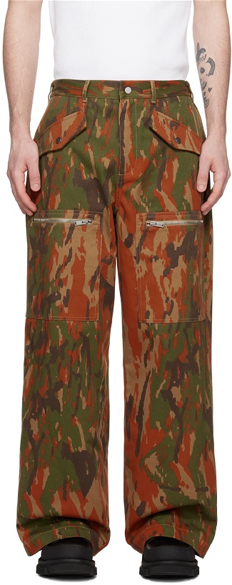 Photo: Dion Lee Tan Camouflage Cargo Pant
