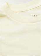 BIRDWELL - Shaka Logo-Print Enzyme-Washed Cotton-Jersey T-Shirt - Neutrals