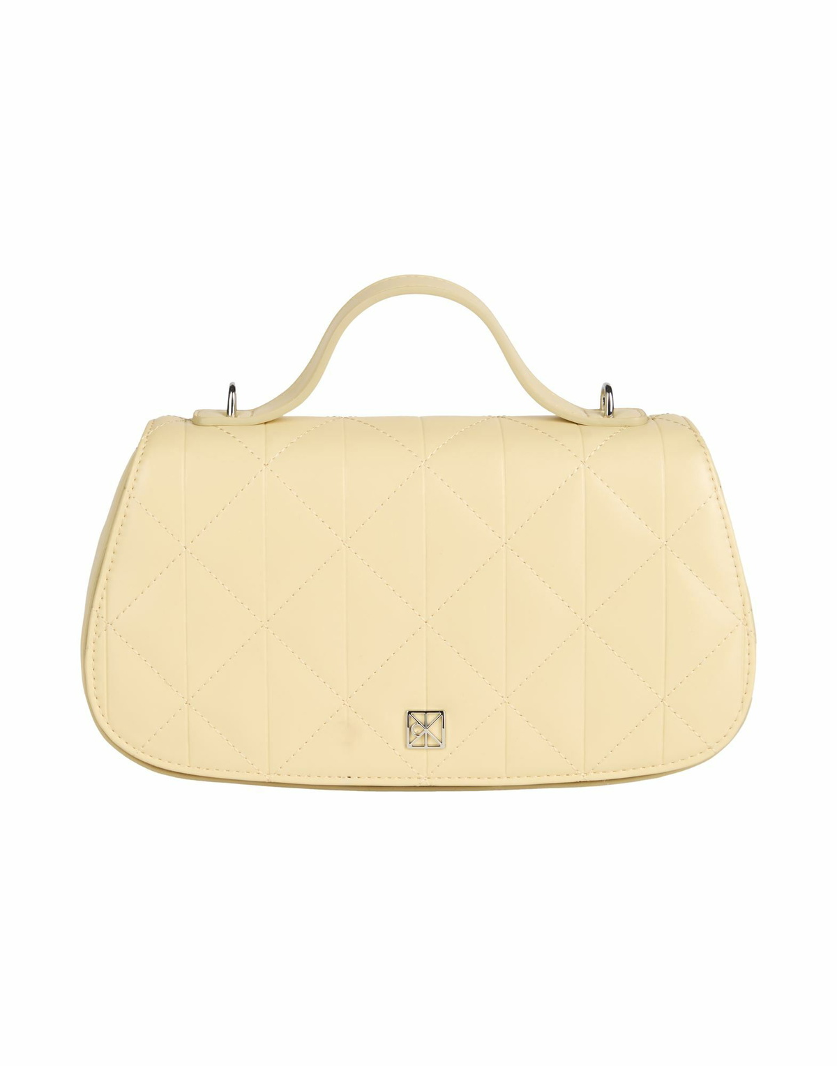 Calvin Klein Womens Handbag Pastel in Yellow