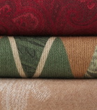 Etro Harlequin wool throw