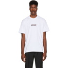 MSGM White Logo T-Shirt