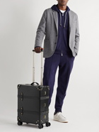 Globe-Trotter - Centenary Carry-On Leather-Trimmed Trolley Suitcase