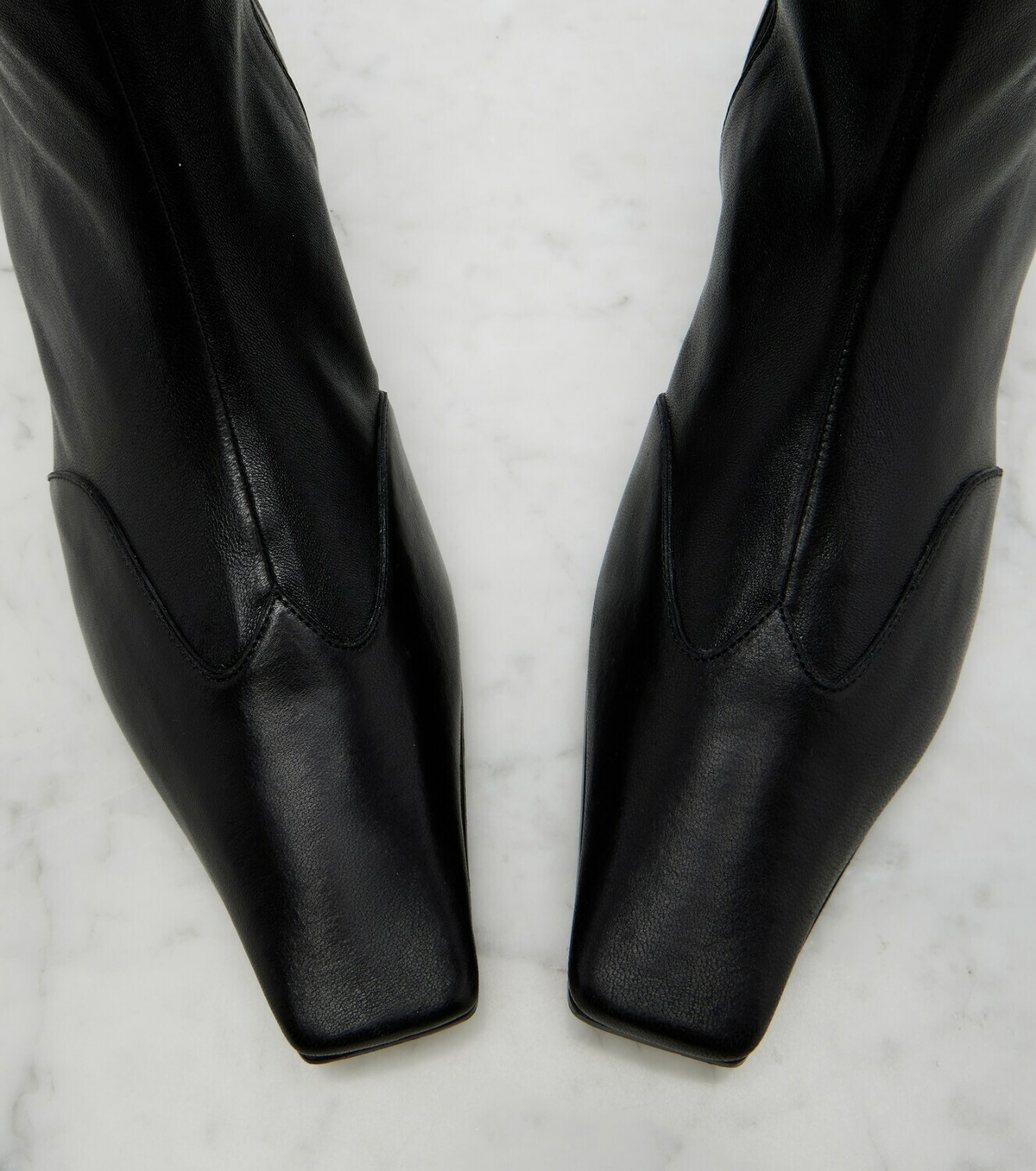 Khaite Nevada leather ankle boots