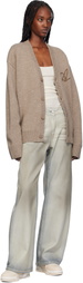 Axel Arigato Taupe Ash Signature Cardigan