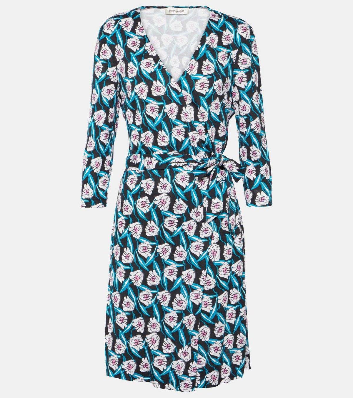 Diane von Furstenberg Julian printed silk midi dress