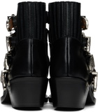 Toga Pulla SSENSE Exclusive Black 4 Metal Cowboy Boots