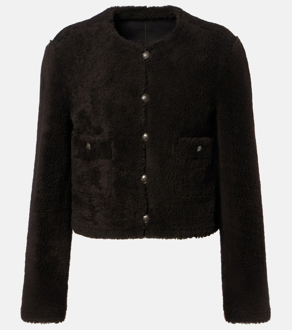 Dorothee Schumacher Soft Touch cropped reversible leather jacket