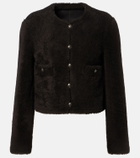 Dorothee Schumacher Soft Touch cropped reversible leather jacket