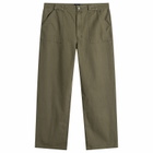 Anine Bing Women's Grayson Pants in Army Green