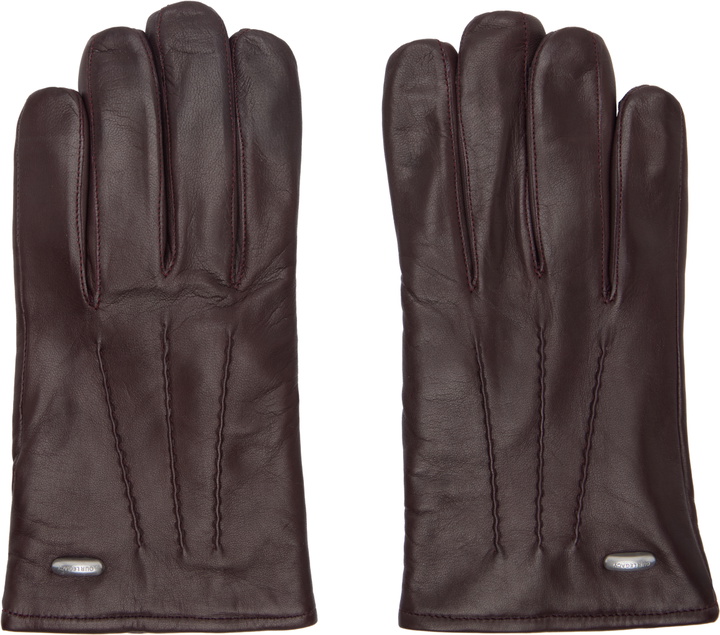 Photo: OUR LEGACY Burgundy 'His' Gloves