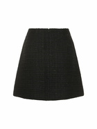 SELF-PORTRAIT - Bouclé Mini Skirt