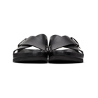 Officine Creative Black Agora 003 Sandals