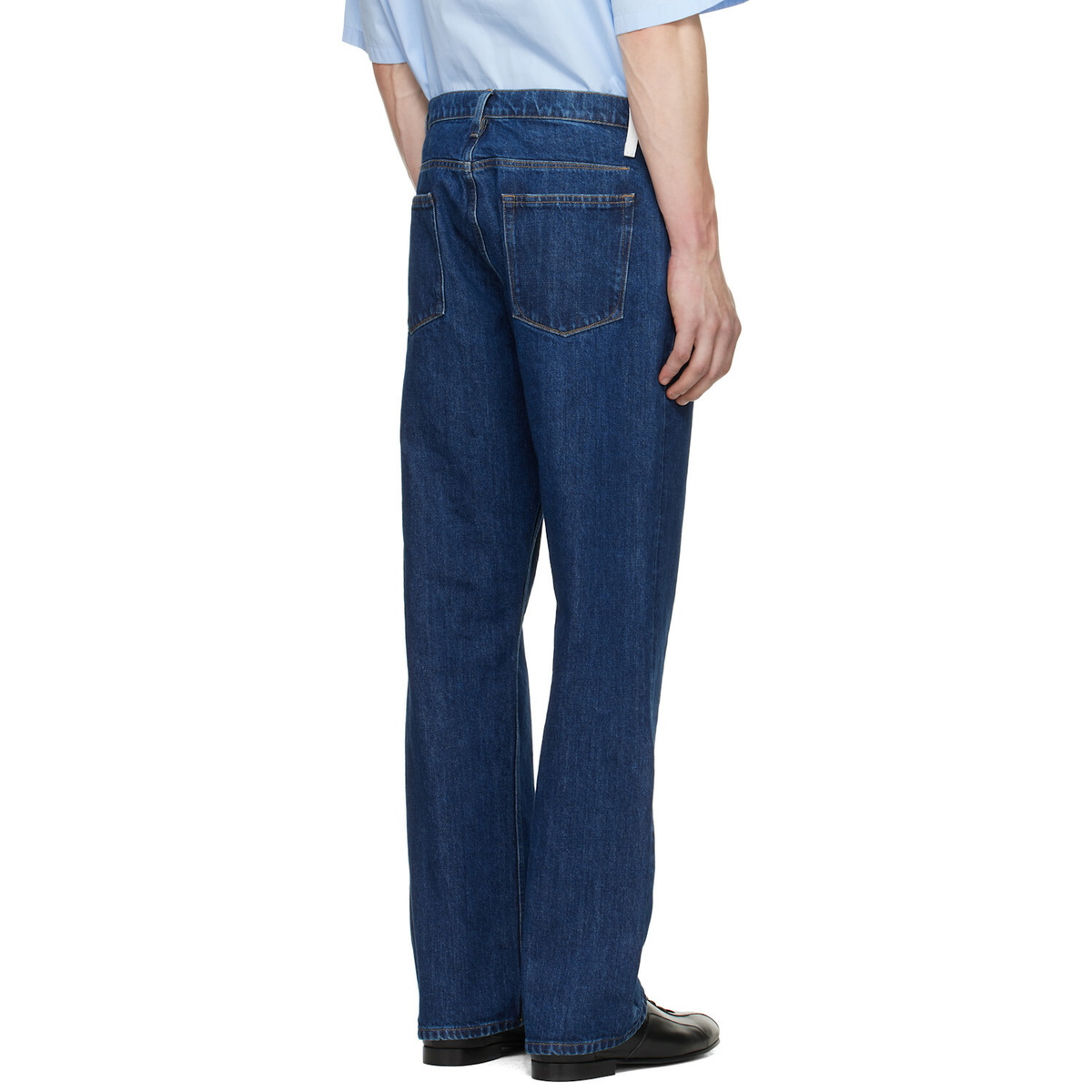 Jil Sander Blue Regular Denim Jeans