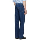 Jil Sander Blue Regular Denim Jeans