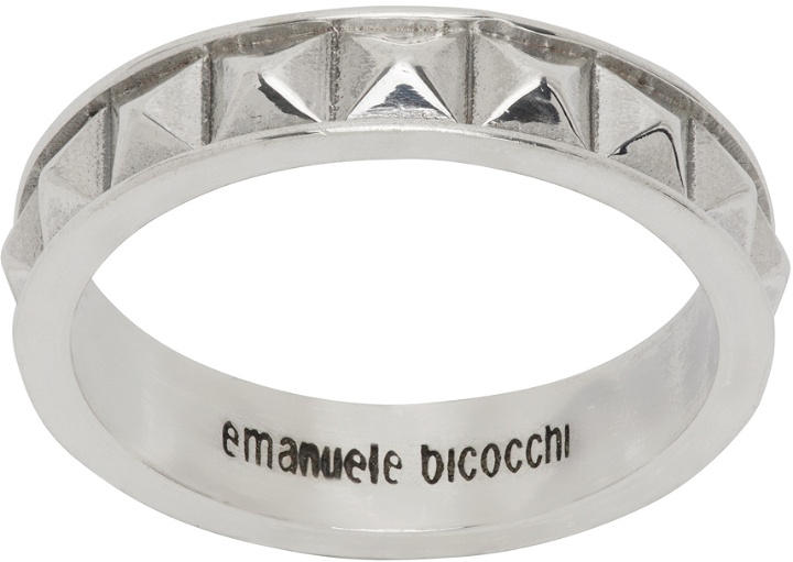 Photo: Emanuele Bicocchi Silver Pyramid Ring
