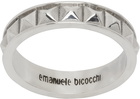 Emanuele Bicocchi Silver Pyramid Ring