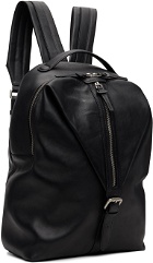Officine Creative Black Jules 01 Backpack