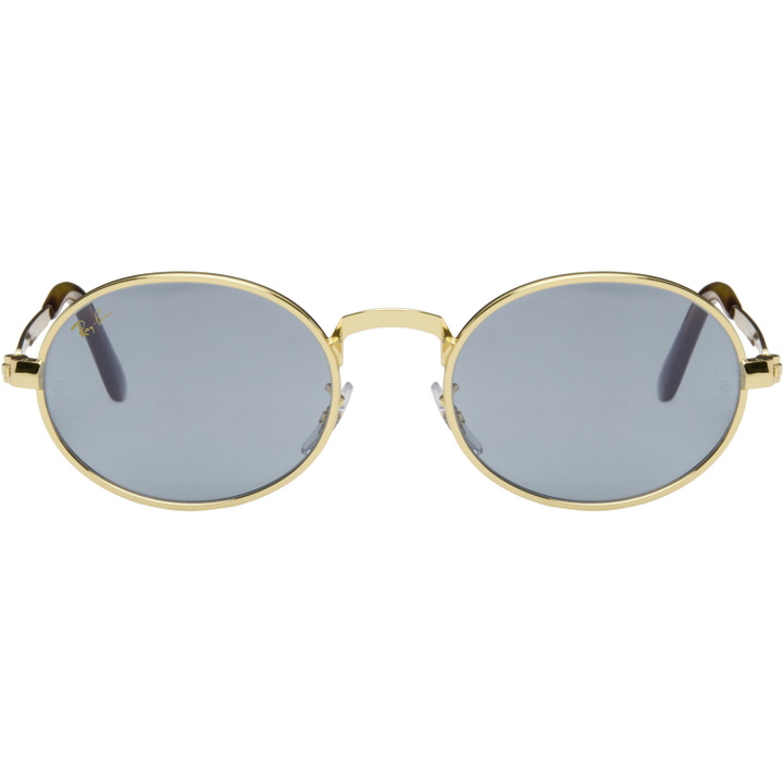 Photo: Ray-Ban Gold A$AP Rocky Edition RB3931 Sunglasses