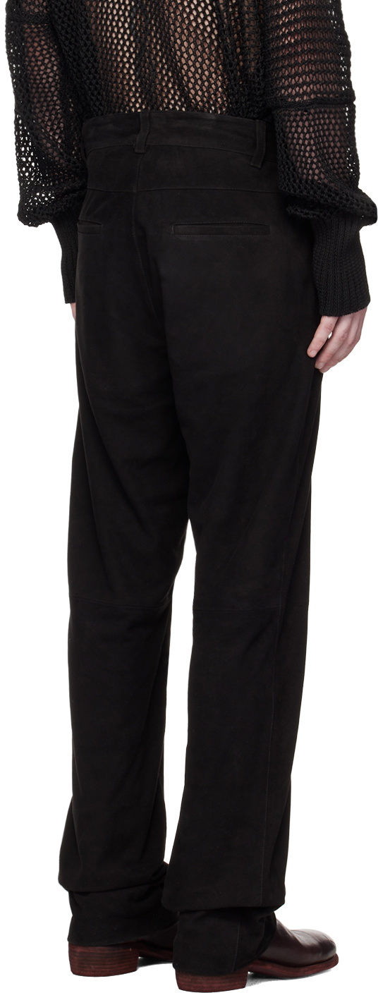 FREI-MUT Black Ghost Leather Pants