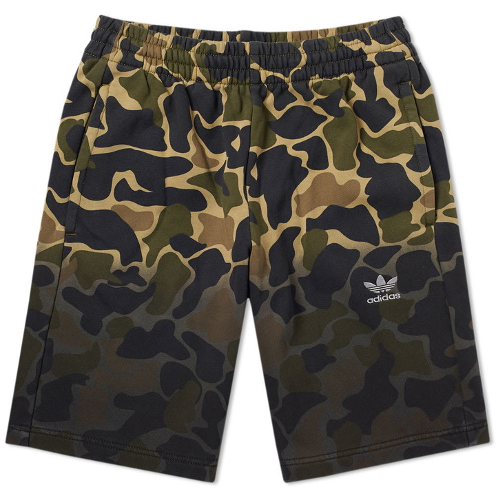 Photo: Adidas Camo Short Green