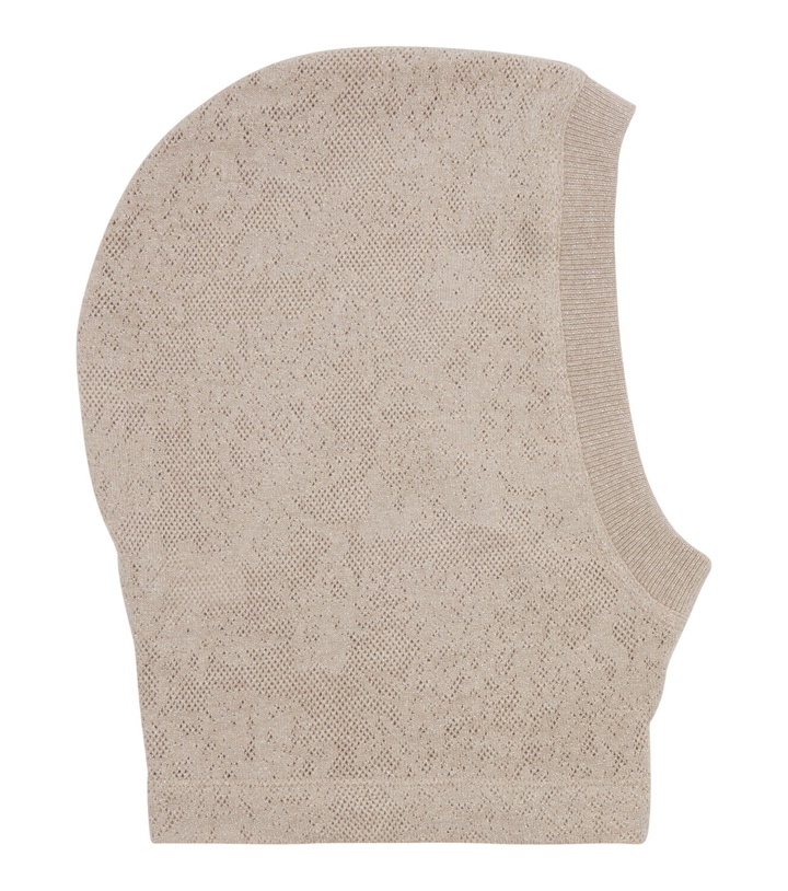 Photo: Brunello Cucinelli Knitted balaclava