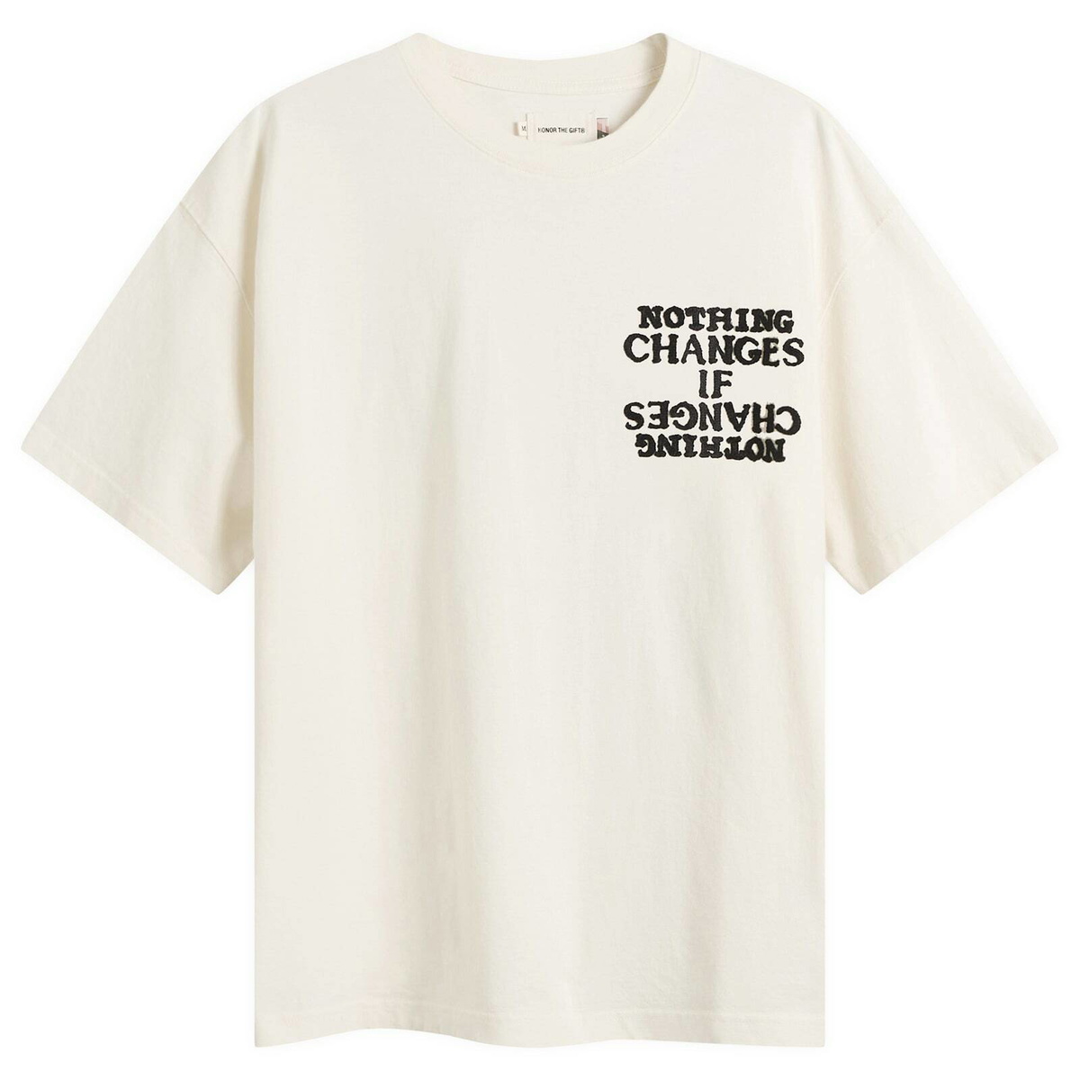 Honor the Gift Men's Nothing Changes T-Shirt in White