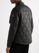 Belstaff - Wayfare Logo-Appliquéd Quilted Ripstop Jacket - Black