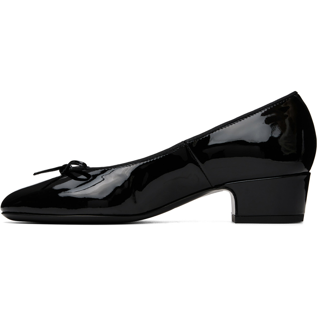 Sandy Liang Black Ballet Pump 40 Heels