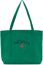 Noah Green Recycled Canvas Core Logo Tote