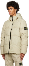 Stone Island Beige Naslan Down Jacket