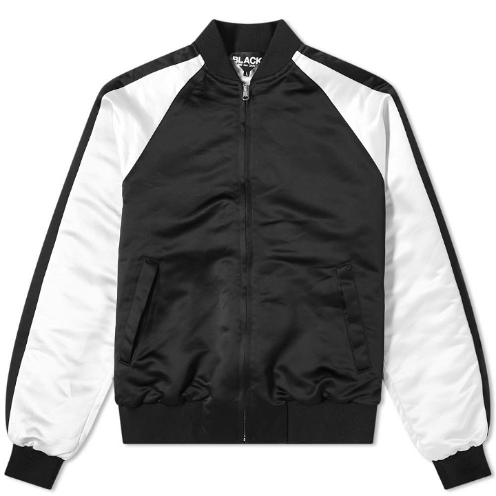 Photo: Comme des Garçons Black Reversible Crinkled Souvenir Jacket