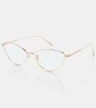 Khaite x Oliver Peoples cat-eye glasses