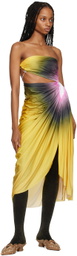 FAL-ASH Yellow Signature Maxi Dress
