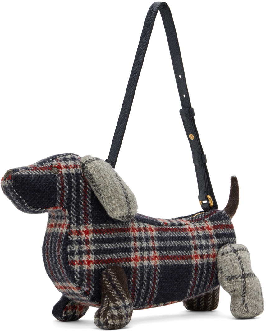 Thom Browne Navy Hector Bag Thom Browne