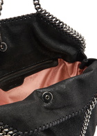 Stella Mccartney Falabella 3 Chain Faux Suede Tote bag - Black - One Size